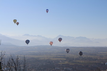 Mongolfiere a Mondovì