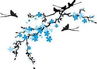 tree with birds