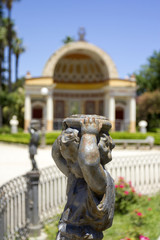 Villa Giulia park in Palermo, Italy