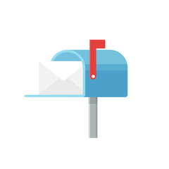 Mailbox icon vector