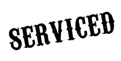 Serviced rubber stamp. Grunge design with dust scratches. Effects can be easily removed for a clean, crisp look. Color is easily changed.