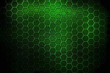 honeycomb metal design background