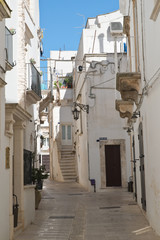 Alleyway. Martina Franca. Puglia. Italy. 