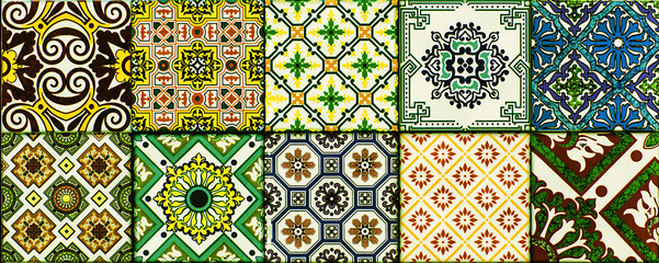 Panele Szklane Podświetlane  Ceramiczne, marmurowe płytki z abstrakcyjnym wzorem mozaiki do dekoracji wnętrz