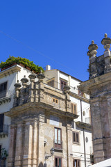 Fototapeta na wymiar Porta Carini gate in Palermo, Italy