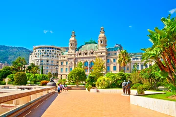 Cercles muraux Lieux européens Monte-Carlo, Principauté de Monaco