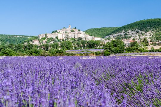 France, Provence, village of Banon in the Vaucluse