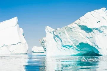 Foto auf Acrylglas Eisberge im Ilulissat-Eisfjord, Grönland © smallredgirl