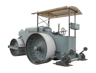 historic road roller