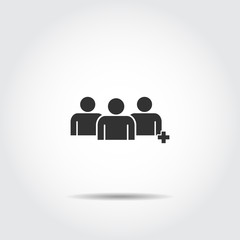 People Icon work group Team Vector