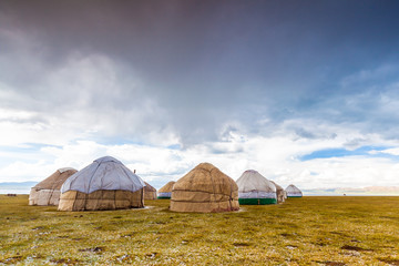 Nice Mountains in Kyrgyzstan country