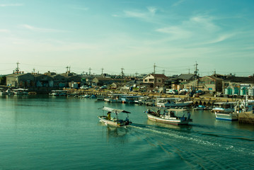 Fototapeta premium 僚船・帰港