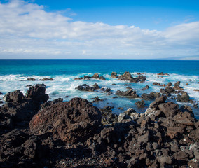 Hawaii ocean blue water