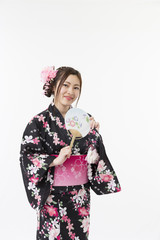Fototapeta premium 浴衣の女性