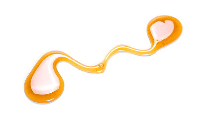 Honey isolated on white background