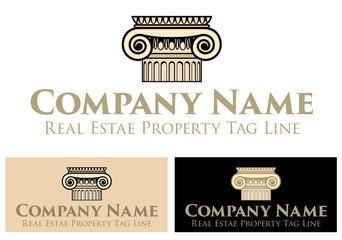 Property Real Estate Logo, Business Template