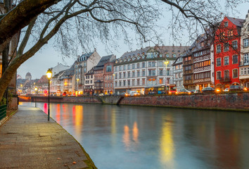 Strasbourg. Quay St. Nicholas.