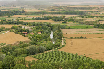 The town of Lerin in Navarra, Spain