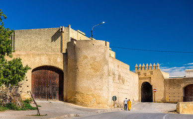 Fototapeta na wymiar Bab Lahdid, a gate of Fes, Morocco