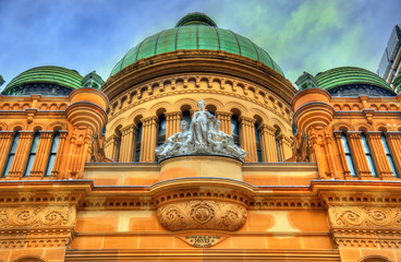 Queen Victoria Building in Sydney, Australia. Built in 1898