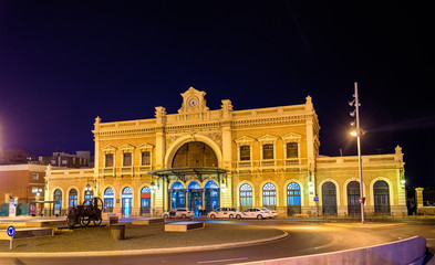 View of the city hall in Cadiz, Spain
