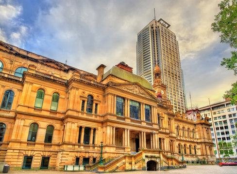 The Sydney Town Hall in Australia. Built in 1889