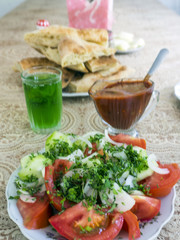 salad made from tomato