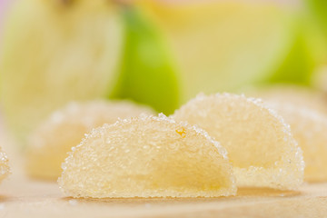 Homemade apple marmalade candy