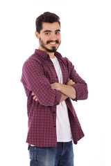 Fototapeta premium Smiling young man