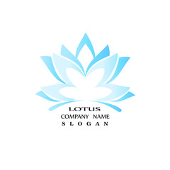 Lotus Logo and Fashion logo Vector Design Template