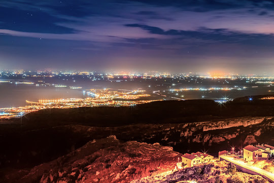 Golfo di Manfredonia di Notte