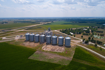 Farm storage silo