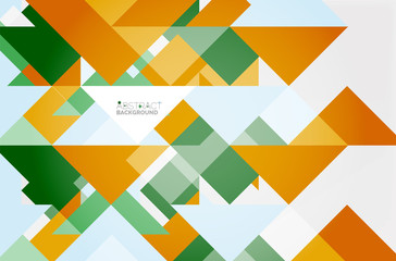 Fototapeta premium Trójkąt wzór tła