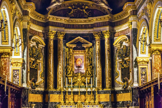 Santa Maria Via Lata Church Over Luke's House Rome Italy