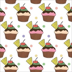Cakes pattern