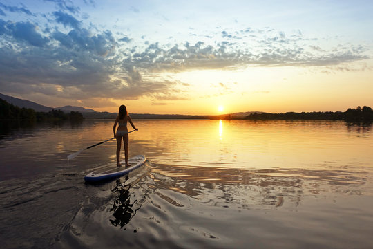 Sonnenuntergang am Staffelsee