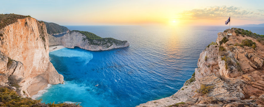 Panorama of Navagio