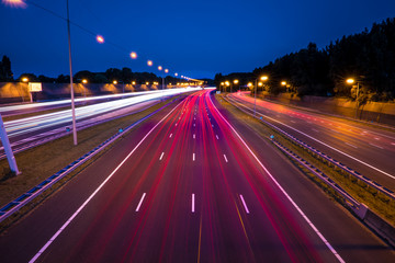 Highway long exposure