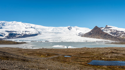Fototapeta na wymiar Vatnajökull glacier iceland