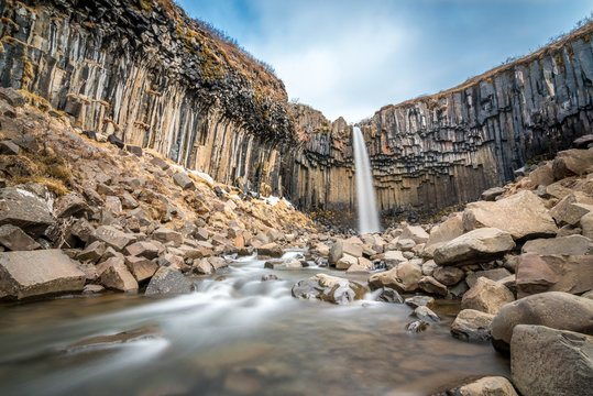 Iceland Waterfall Skaftafell National Park 