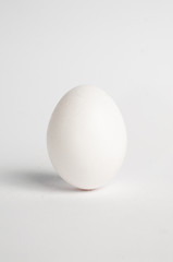White egg isolated