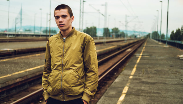 Sweet sixteen"/Young skin/punk adolescent at suburbs/ghetto"