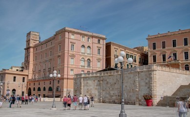 Cagliari capitale de la Sardaigne en Italie