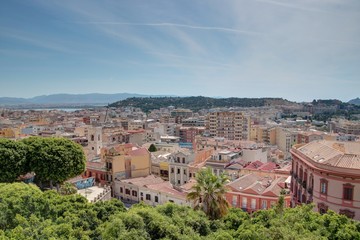 Cagliari capitale de la Sardaigne en Italie