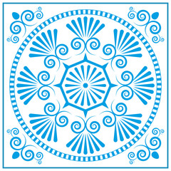 Design pattern for tiles, vector illustration.