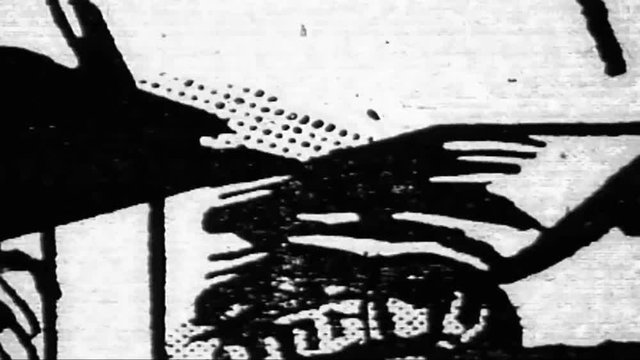 Black and white comic pop art cycling graphic text texture.