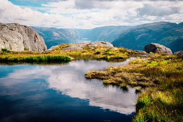 landscape mountain sky