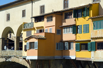 Fototapeta na wymiar Ponte Vecchio (detail), Florence