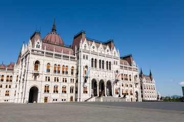 Obraz premium Hungarian parliament, Budapest
