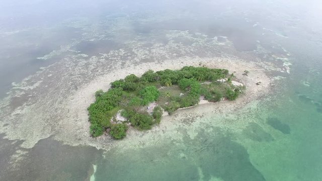 Aerial video of Money Key in the Florida Keys.  This key is located on the south side of Seven Mile Bridge.